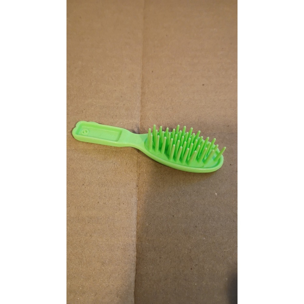 Vintage Mattel Barbie Doll Hairbrush Replacement Accessories Lime Neon Green 90s